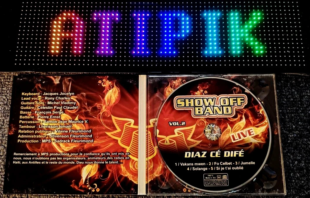 🔥 CD live ultra-rare : Show Off Band - Vol.2, pépite haïtienne à saisir ! 🎶 – photo 4